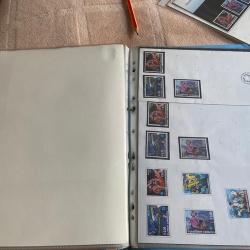 Olympic Europa stamps used with first day covers