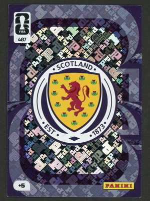 2026 Panini World Cup Adrenalyn XL Team Badge Scotland σαν καινούργιο