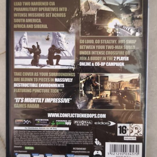 Conflict Denied Ops PC game