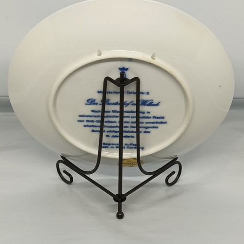 Munsterland German wall plate used