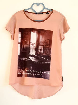 Maison Scotch Pink Modal Blouse Top Size M Like New
