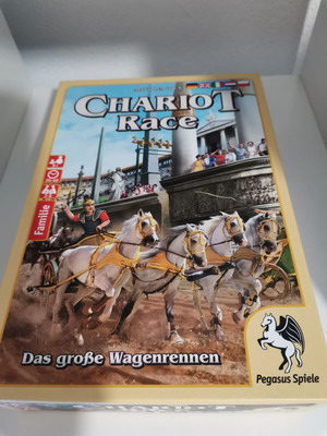 Chariot Race board game new, language independent with English rules