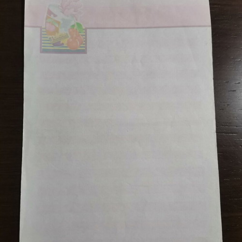 Letter papers like new, set of 6 pieces