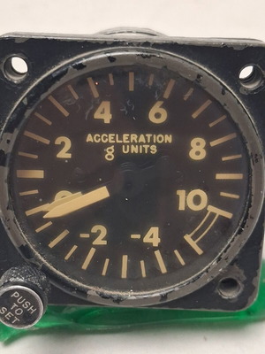 USAF Bendix B-6 G-Meter used aircraft accelerometer 1950s