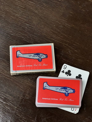 Vintage τράπουλα American Airlines Ford Tri-Motor