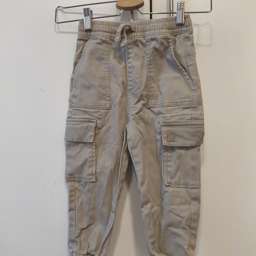 Cool Club Cargo Jogger Pants beige size 104 for 3-4 years old like new