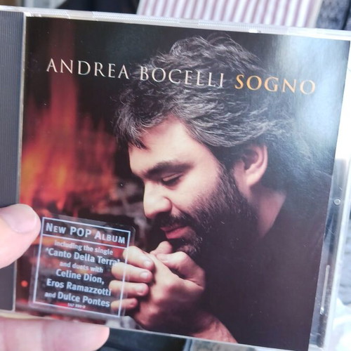 Andrea Bocelli Sogno CD used, excellent condition