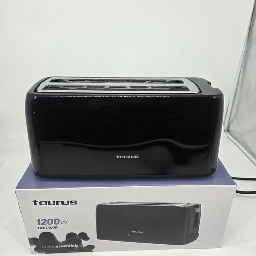 Taurus Living Essentials Tostador 1200W toaster new