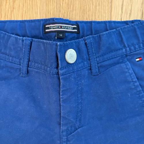 Tommy Hilfiger cotton pants bright blue size 18 months like new