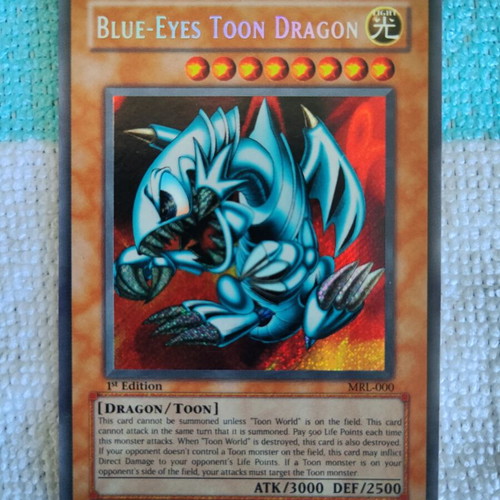 Blue-Eyes Toon Dragon MRL first edition American version like new