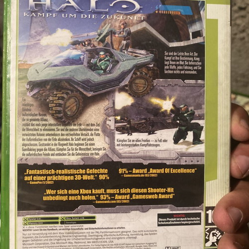 Halo 1 Xbox Classics game