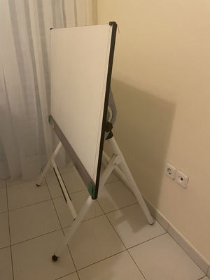Drafting table used with adjustable parallel ruler