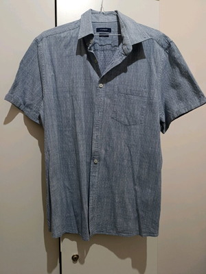 Men's summer shirt XL LC Waikiki like new, blue navy