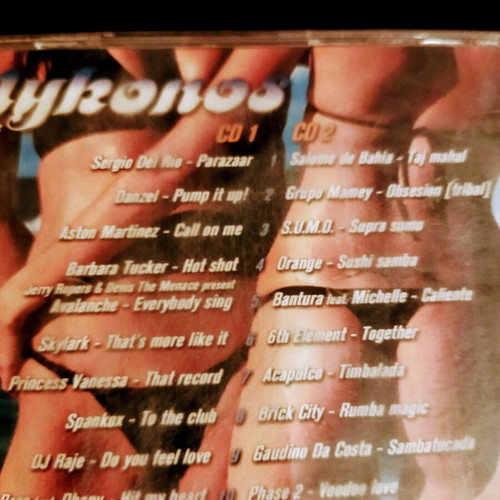 Mykonos 2 CD like new, from the island of Mykonos