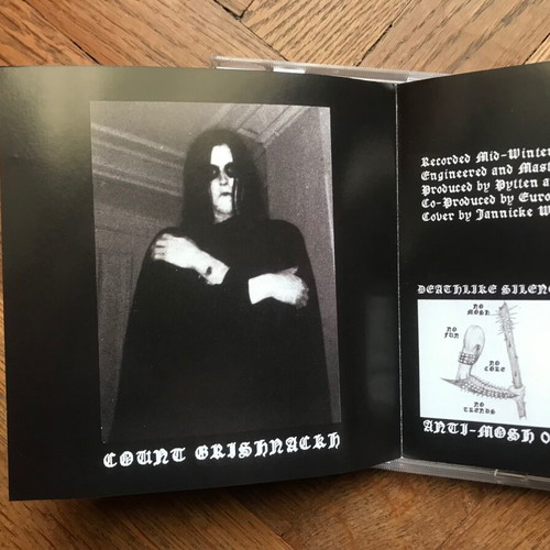 CD Burzum - Burzum, Deathlike Silence, later repress, σαν καινούργιο