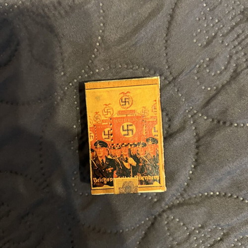 WWII matchbox from the Second World War