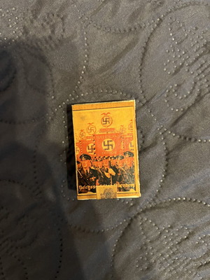 WWII matchbox from the Second World War