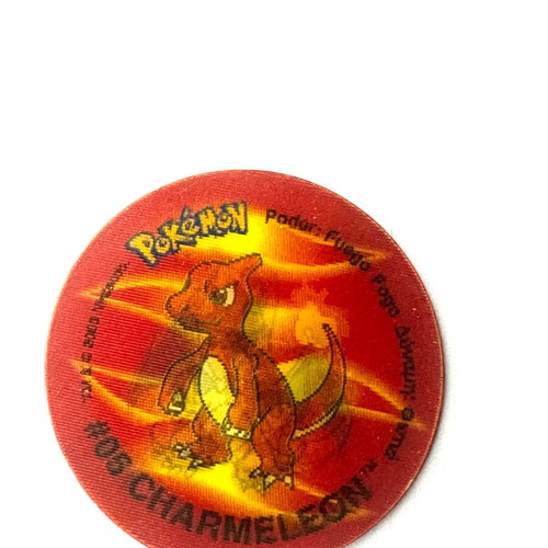 Pokemon tazos Charmander #04 3D like new