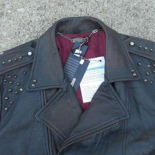 Just Cavalli leather men's jacket new size 50