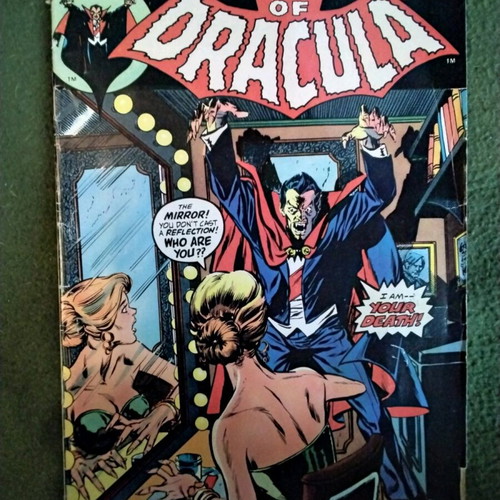 Dracula and Werewolf comics used, set of 3 American issues