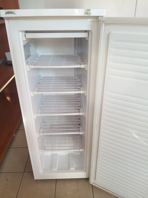 Freezer used, full working, silent, height 143 cm