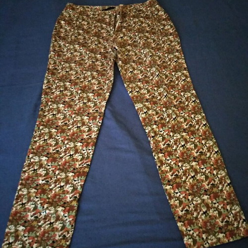 Sfera printed multicolor pants like new, size 36