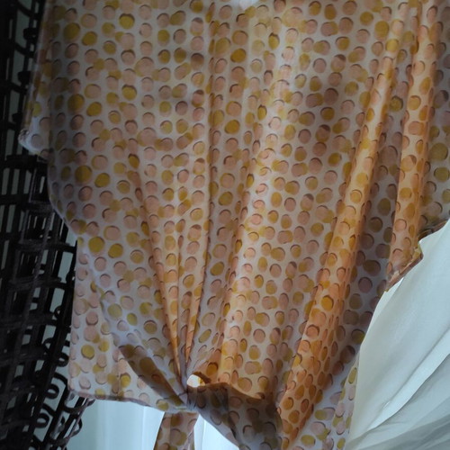 Mango blouse new, size M, multicolored, satin fabric
