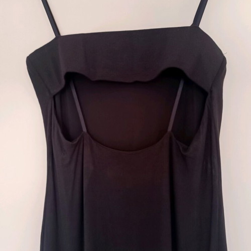 Kendall and Kylie black midi bodycon dress like new, size S