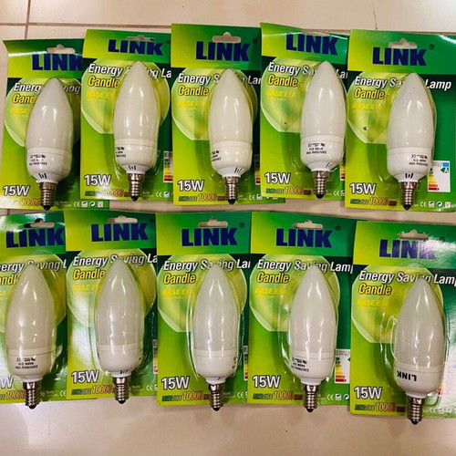 Candle light bulbs 15 watt pack of 10, new