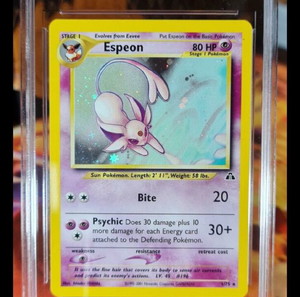 Espeon Holo 2001 #1 Neo Discovery Pokemon