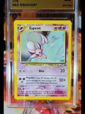 Espeon Holo 2001 Neo Discovery Pokemon καινούργιο
