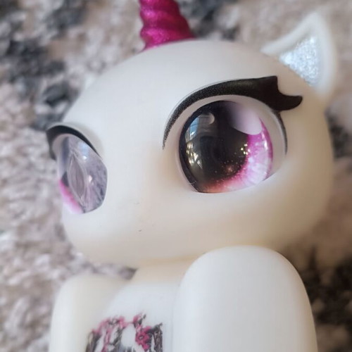 Unicorn kids toy used, made of semi-flexible material