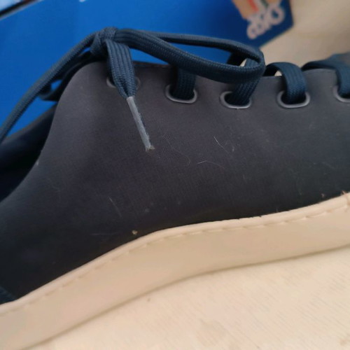 Men's athletic shoes new made from recyclable materials brown