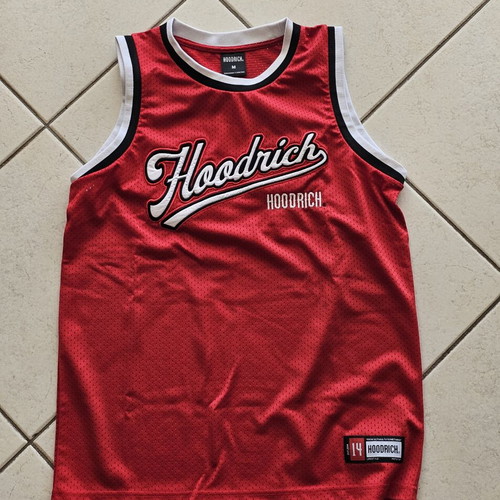 Hoodrich Basketball Jersey new, size M, red