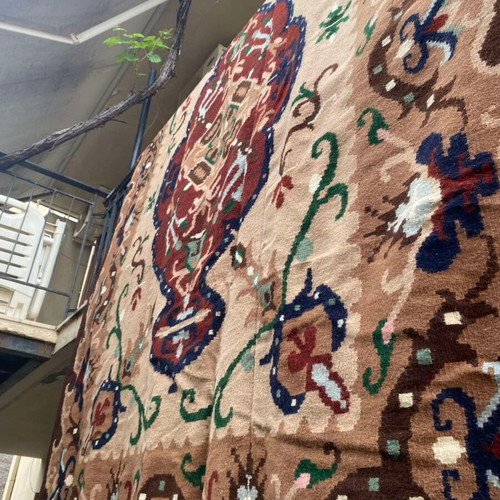 Handwoven Arachovis Wool Rug 4.5x4 m New
