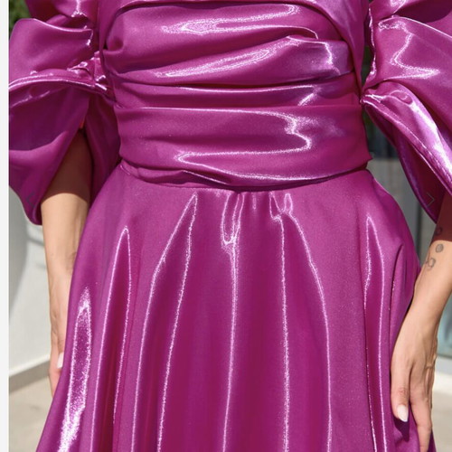 Φόρεμα magenta καινούργιο, για γάμο ή βάπτιση