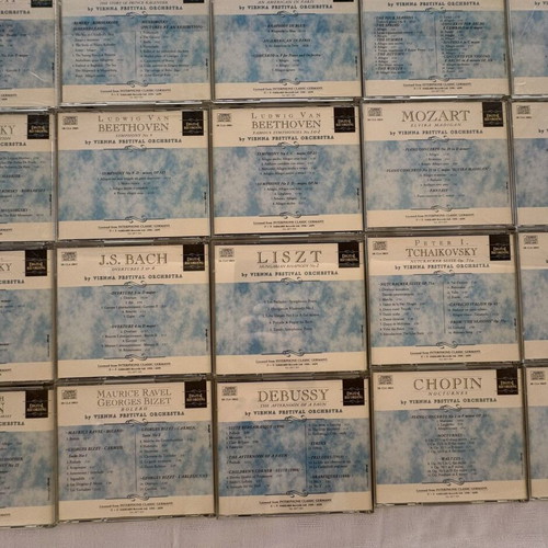 Classical music CD collection new, pack of 32