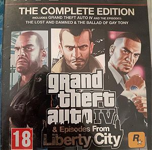 Grand theft auto iv & episodes from Liberty City the Complete edition ( ps3 )
