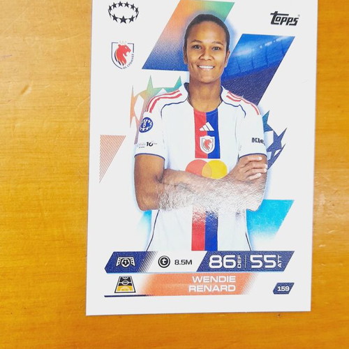 Wendie Renard Topps Match Attax 2025-2026 Women's Football Card new