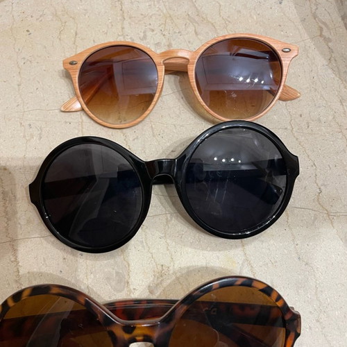 Anonymous sunglasses used, set of 3 pieces