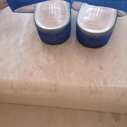 Vegabond leather sandals like new, size 41, blue turquoise
