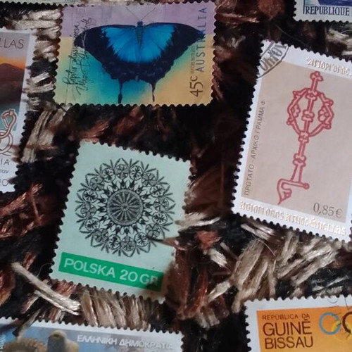 Collectible stamps like new, pack of 37 pieces