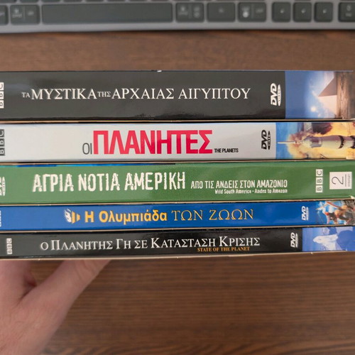 BBC Documentary DVD Set of 5 like new with subtitles
