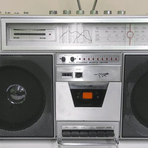 Fox-Citizen JTR 1245 AM/FM radio cassette player refurbished