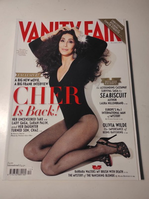 Списание Vanity Fair #604 декември 2010 като ново с Cher