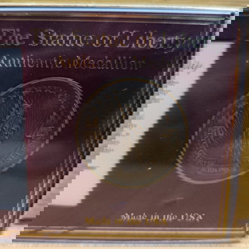 Αυθεντικό επετειακό μενταγιόν Άγαλμα της Ελευθερίας 1886-1986