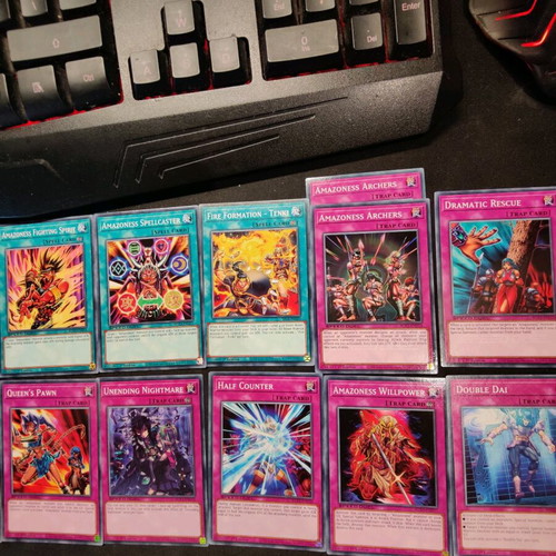 my hero academia yugioh cards Amazon.com: Yugioh Amazoness Cards main image 0