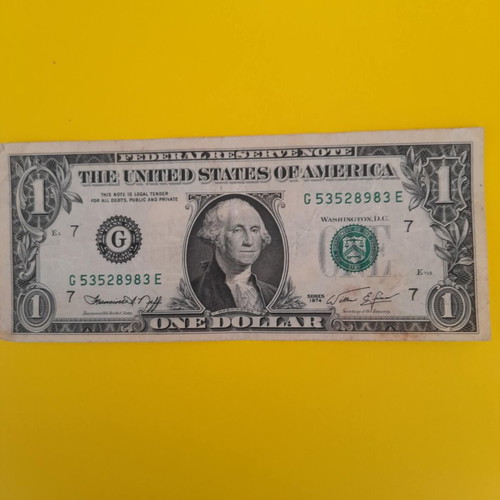 One dollar United States of America 1974 used