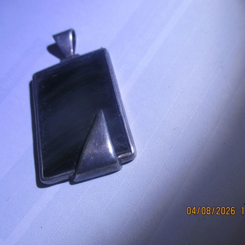 Pendant with Sardonyx Silver 925 like new