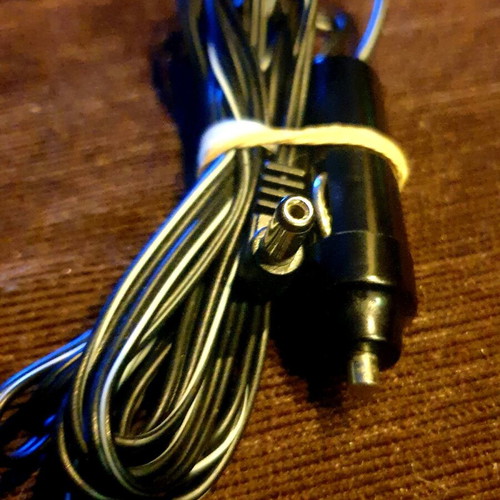 Car Cigarette Lighter Power Cable 12V to DC Plug like new